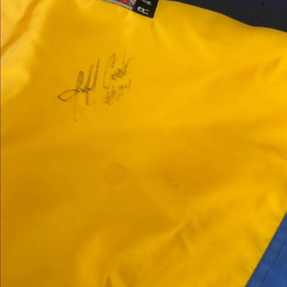 Nascar Blue and Yellow Jacket - Picture 12 of 12